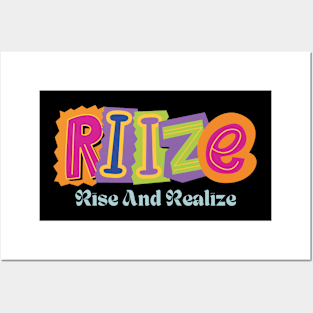 RIIZE Rise and Realize Posters and Art